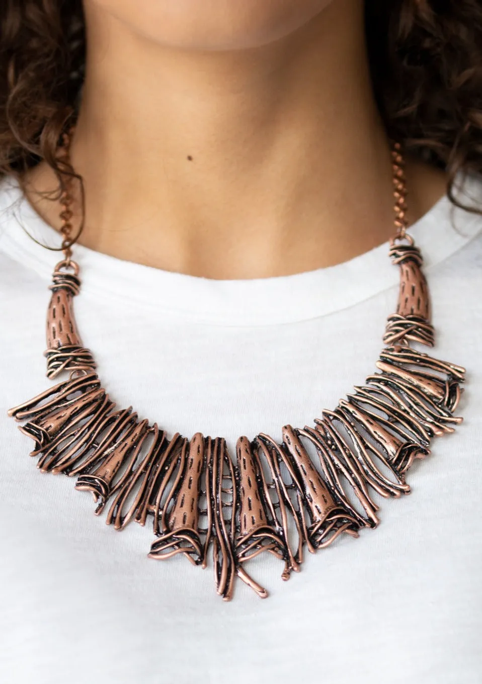 The MANE-stream Copper Necklace Set