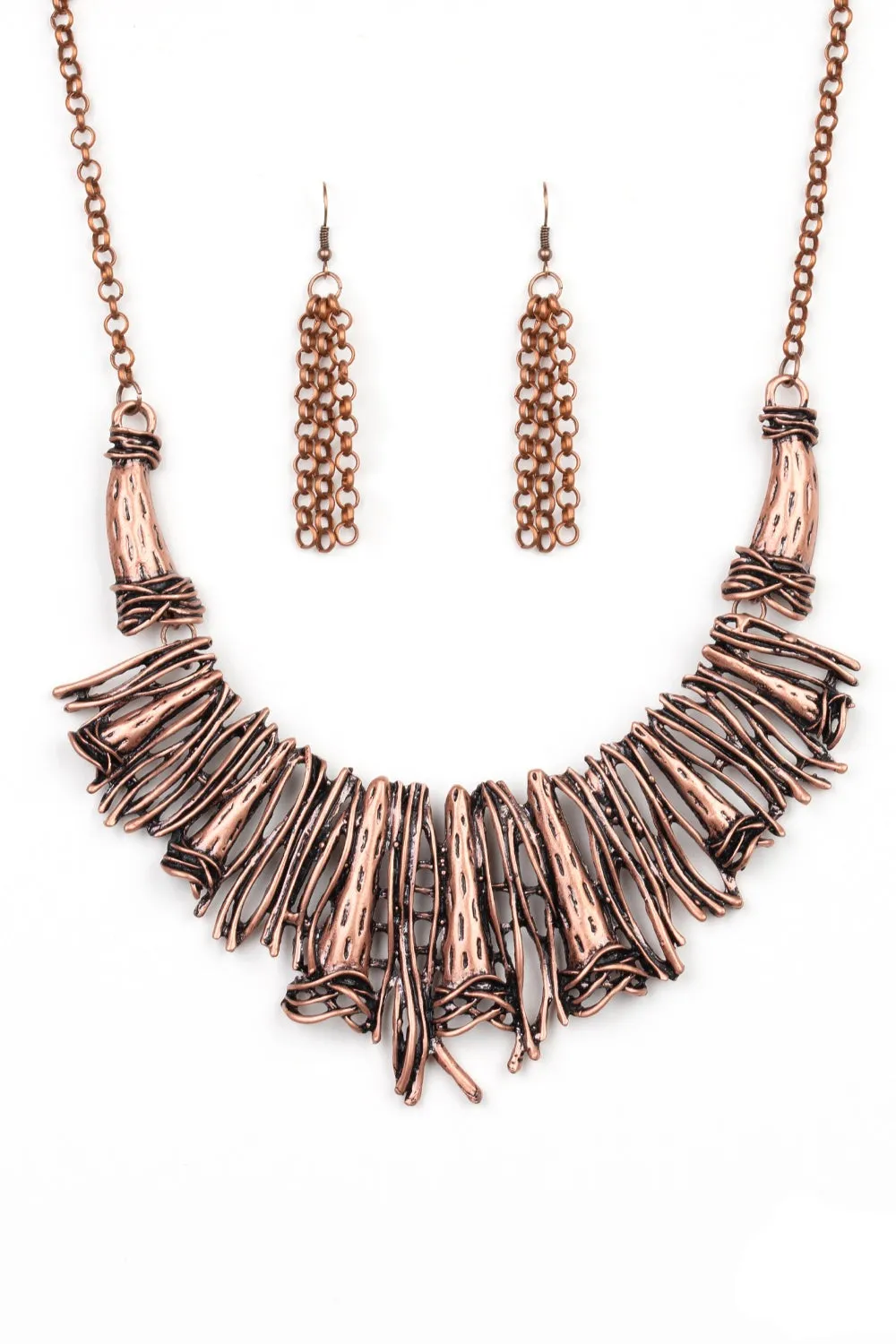 The MANE-stream Copper Necklace Set