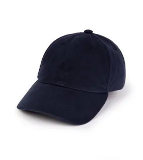 Trunk Washed Cotton Twill Baseball Cap: Navy