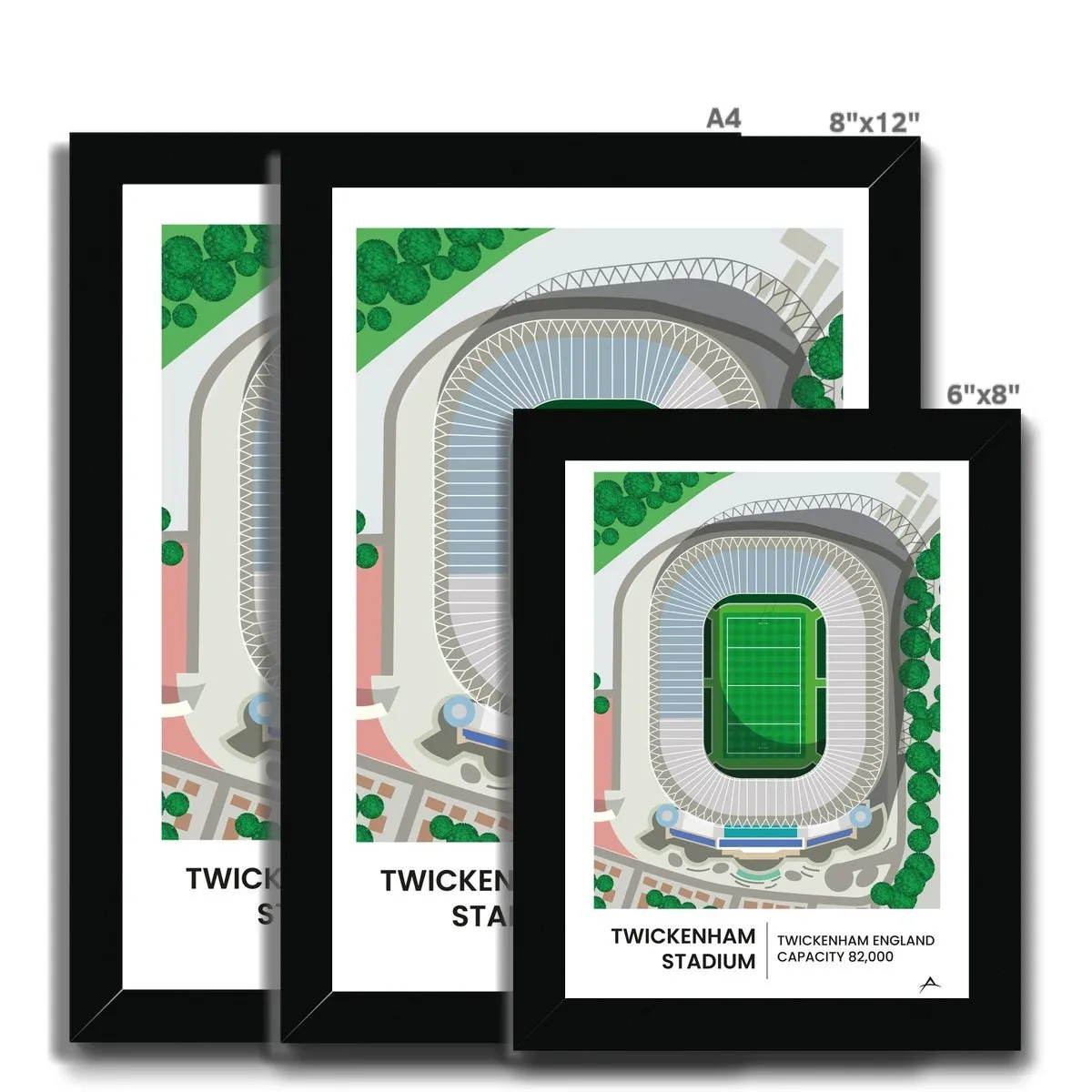 Twickenham Stadium Framed Print