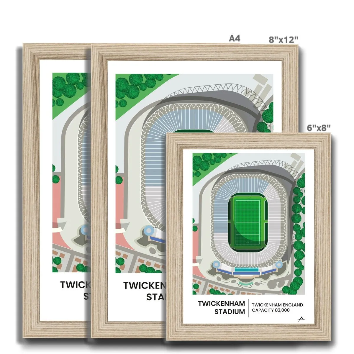 Twickenham Stadium Framed Print