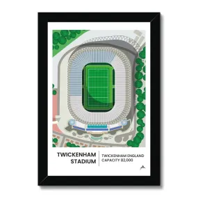 Twickenham Stadium Framed Print