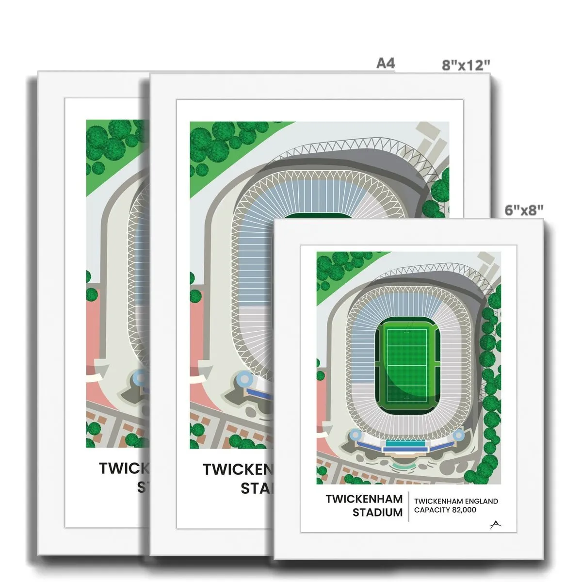 Twickenham Stadium Framed Print