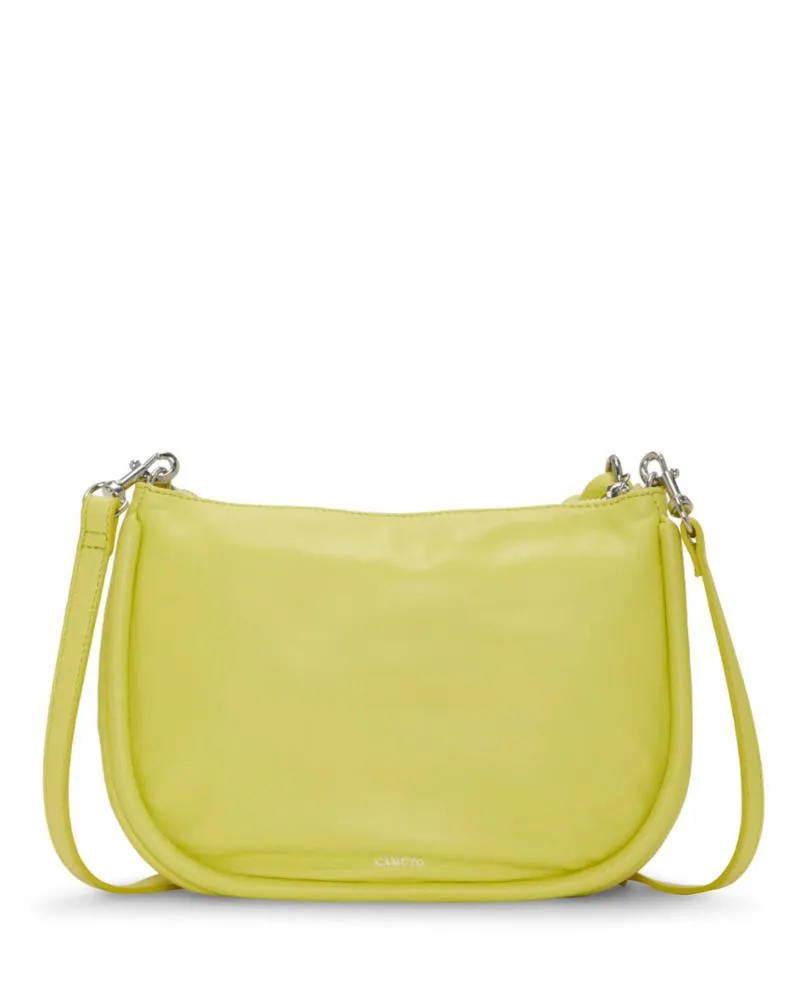 Vince Camuto Handbag BASHA CROSSBODY1 LEMON MUSTARD/LAMB ARINA