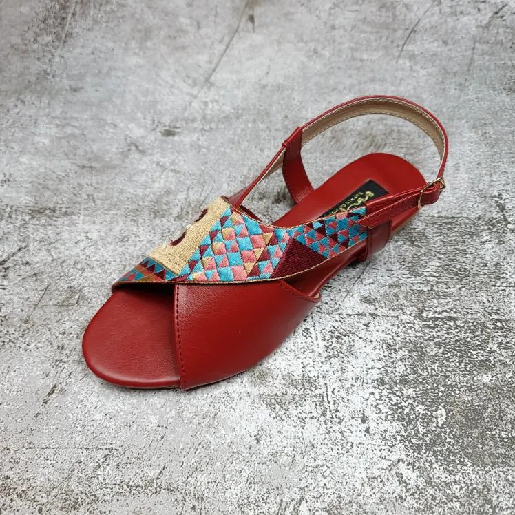 Women Embroidery Peshawri Sandal