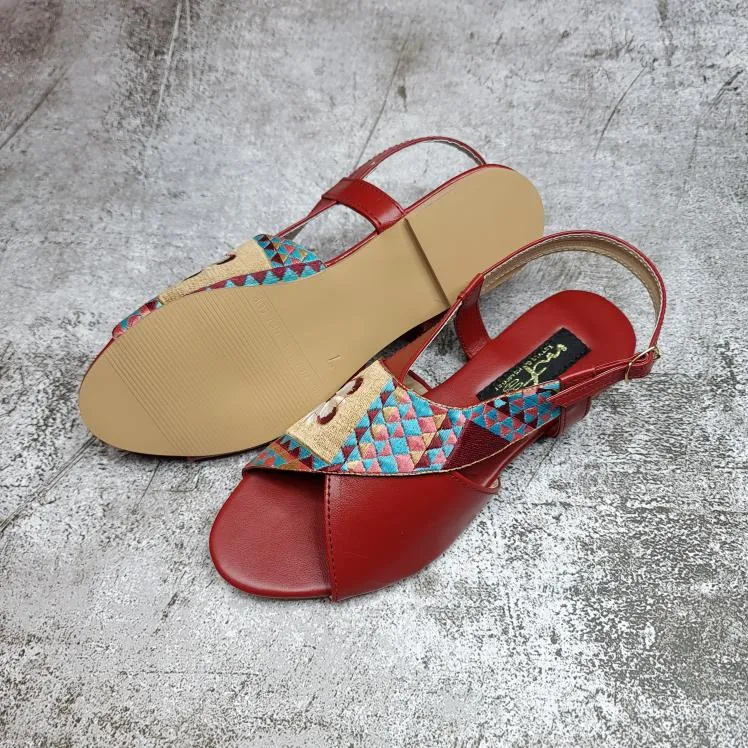 Women Embroidery Peshawri Sandal